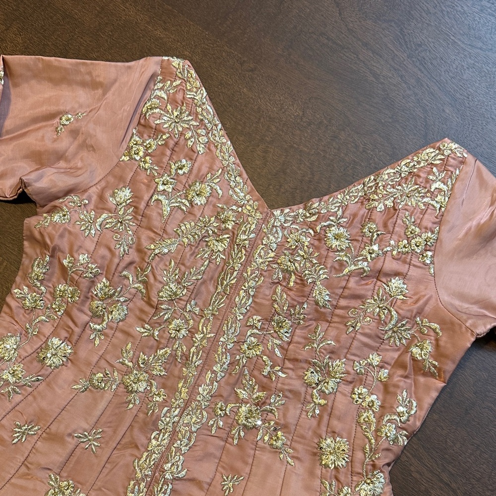 NEW Embroidered Pink Zuria Dor inspired dress - Picture 3 of 13